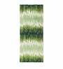 Green Abstract Polyester AntiSkid Bathmat