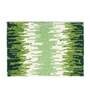 Green Abstract Polyester AntiSkid Bathmat