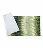 Green Abstract Polyester AntiSkid Bathmat