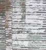 Green Abstract Polypropylene 6 ft x 9 ft Machine Made Runner