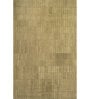 Green Abstract Wool and Viscose 6 ft X 9 ft Hand Tufted Rectangle Carpet