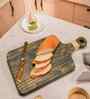 Green Acacia Wood Chopping Board