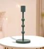 Green Aluminium Candle Holder