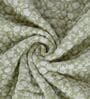 Green and Brown Polyester Solid 200 GSM Double Bed Comforter