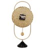Green & Gold Oval Table Clock