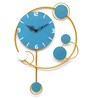 Green & Gold Pendulam Clock