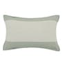 Green and Grey Solid 210 TC Cotton Queen Sized 1 Double Bedsheet 2 Pillow Covers