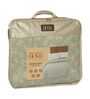 Green and Orange 50% COTTON, 50% POLYESTER Solid 90 GSM King Bed Comforter
