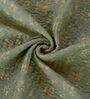 Green and Orange 50% COTTON, 50% POLYESTER Solid 90 GSM King Bed Comforter