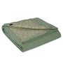 Green and Orange 50% COTTON, 50% POLYESTER Solid 90 GSM King Bed Comforter