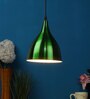 Zucchero Green and White Metal Hanging Light