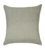 Green and Yellow Polyester Jacquard 16x16 inches Cushion Cover Set of 5