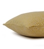Green and Yellow Polyester Jacquard 16x16 inches Cushion Cover Set of 5