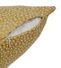 Green and Yellow Polyester Jacquard 16x16 inches Cushion Cover Set of 5