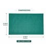 Green Antiskid 2 x 3 Feet PVC Bathroom Mat