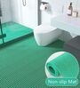 Green Antiskid 2 x 4 Feet PVC Bathroom Mat