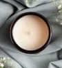 Green Apple Aroma White Wax Scented Candles With Ganesha Idol