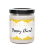 Green Apple Scented Diwali Festive 6Oz Glass Jar Candle