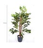 Plastic Green Areca Floor Without Pot Artificial Plants