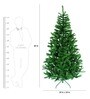 Green Artificial Fir 7 FT. Tall Premium Quality Christmas Tree
