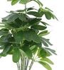 Polyester Green Schefflera Floor Without Pot Artificial Plants