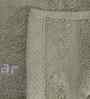 Green Bamboo Cotton Solid 650 GSM Hand Towel Set (2Pc)