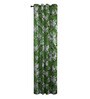 Green Blackout Polyester 9 feet Eyelet Long Door Curtains Set of 2