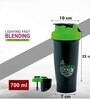 Green Blender Boost 700ml Plastic  Shaker