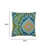 Blue Traditional Poly Canvas 16 x 16 Inch Cushion Cover