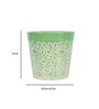 Green Ceramic Ashwani Design With Rd Print Big Planter