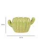 Green Ceramic Cactus Shape Flower Pot