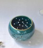 Green Ceramic Dasos Tealightx Light Holder