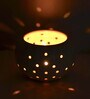 Green Ceramic Dasos Tealightx Light Holder