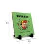 Green Ceramic Decorative Tile
