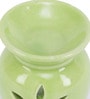 Green Ceramic Diffuser With Jasmine Oil