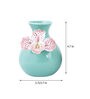 Green Ceramic Flower Vase