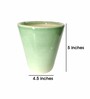 Green Ceramic Gaucamole Planter