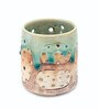 Green Ceramic Tixi Tealightx Light Holder