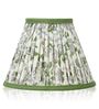 Calming Floral 20cm Empire Cotton  Lampshade (Green)