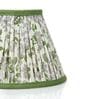 Calming Floral 20cm Empire Cotton  Lampshade (Green)