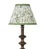 Calming Floral 20cm Empire Cotton  Lampshade (Green)