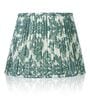 Regal Fern 30cm Straight Empire Cotton  Lampshade (Green)