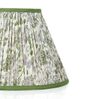 Calming Floral 30cm Empire Cotton  Lampshade (Green)