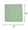 Green Cotton  (16x 16 )Inch Table Napkins (Set of 6)