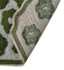 Green Cotton 16X24 Inches Anti-Skid Bath Mat