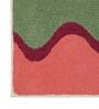 Green Cotton 16X24 Inches Anti-Skid Bath Mat