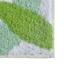 Green Cotton 16X24 Inches Anti-Skid Bath Mat