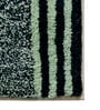 Green Cotton 20X30 Inches Anti-Skid Bath Mat Set Of 2