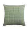 Green Solid Cotton 18 x 18 Inches Cushion Covers (Set of 2)