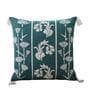 Green Cotton Floral 18 x 18 Inches Cushion Cover (Set Of 5)